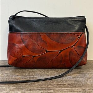 C.L. Whiting Collection “Leaf Leather” Handcrafted Leather Bag – Made in USA